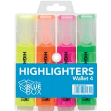 The Blue Box Highlighters 4's